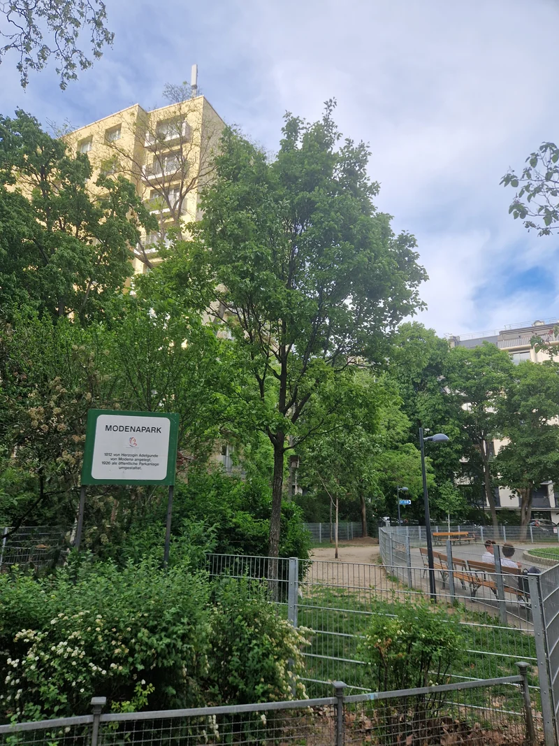 Modenapark im 3. Landstraße – Hundezone (Foto 1)